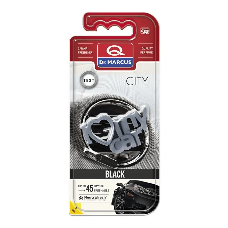 Vůně do auta Dr. Marcus City Black - I love my car