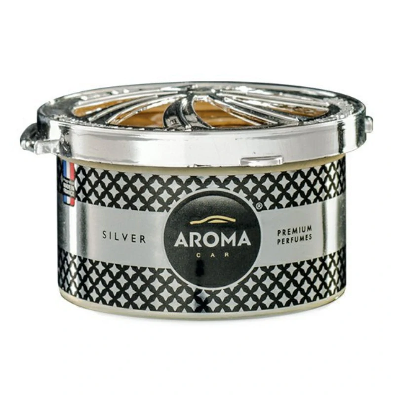 Osvěžovač vzduchu Aroma Car Prestige Organic Silver