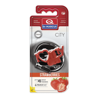 Vůně do auta Dr. Marcus City Strawberries - I love my car - Vůně jahod